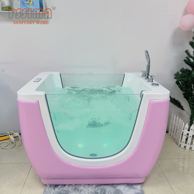 Combo Massage Freestanding Baby Bathtub Kids Bath Tub With Thermostat